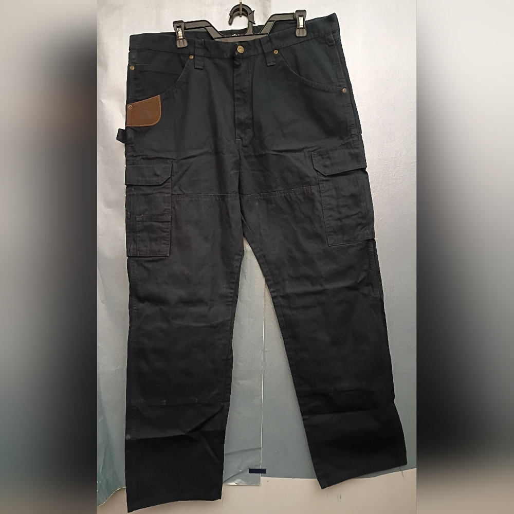 Men's Navy Cargo Pants - Picture 2 of 9